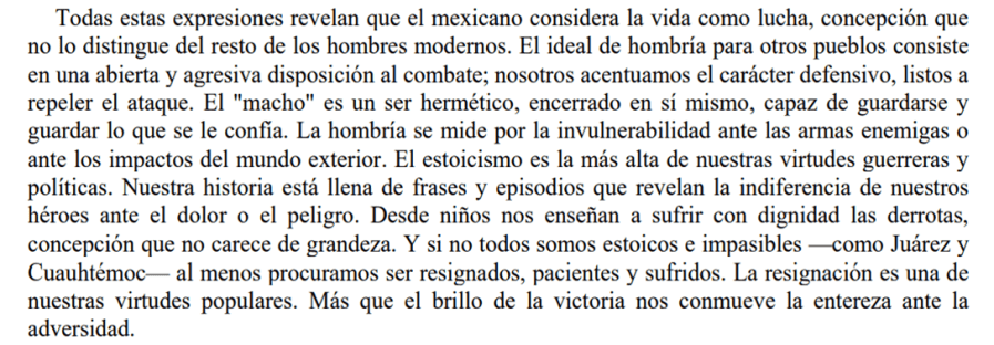 Octavio Paz extract