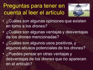 5-21 preguntas about drones
